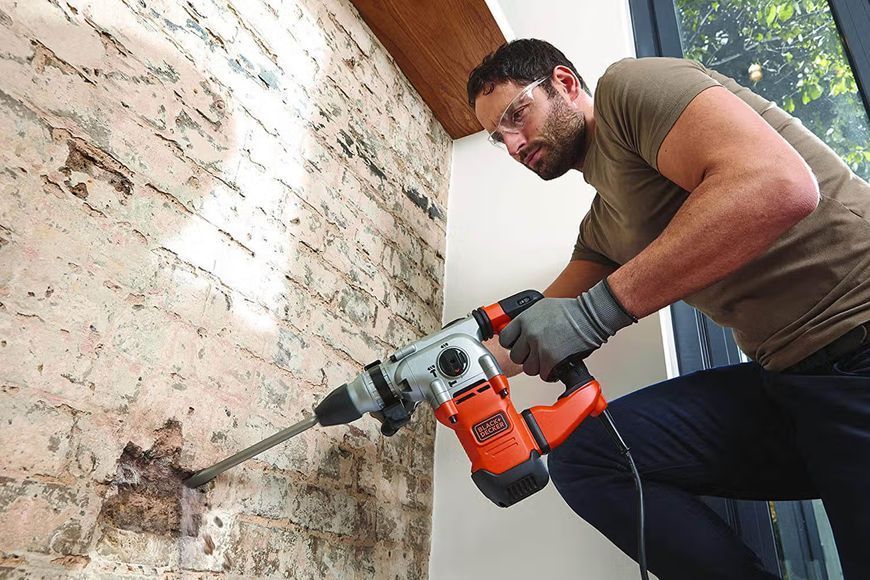 Перфоратор мережевий SDS-Plus BLACK+DECKER BEHS03K BEHS03K фото