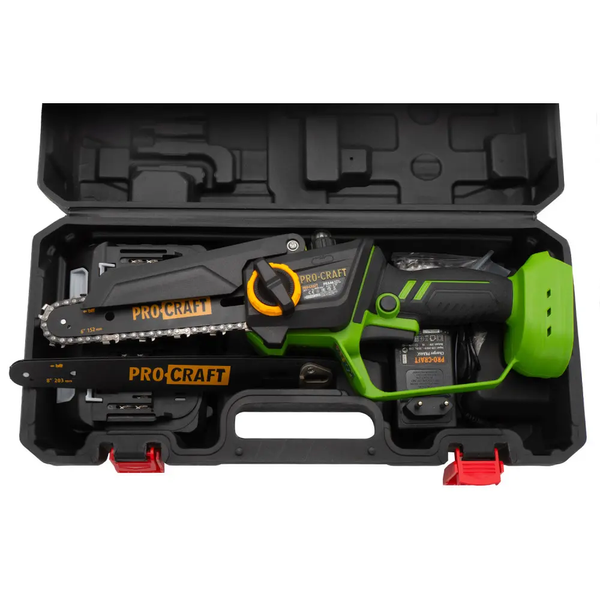Аккумуляторный садовый набор 3в1 мини пила Procraft PKA46 Секатор ES28Libb Удлинитель EP-2.0 PKA46_ES28Libb_EP-2.0 фото