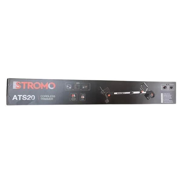 Тример акумуляторний STROMO ATS-20, 20В, безщітковий, 1 АКБ 3Аг + ЗП ATS-20 фото
