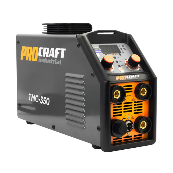 Трехфункциональный аргоннодуговой инверторный сварочный аппарат Procraft Industrial TMC350 Long Range (TIG, MMA, PLASMA) TMC350 Long Range фото