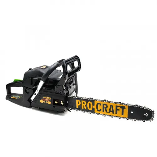 Бензопила Procraft GS50/2 (2 шини, 2 ланцюга - 40, 45) GS50/2 фото