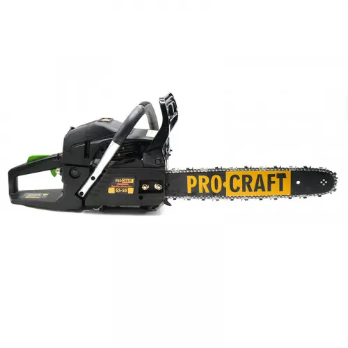 Бензопила Procraft GS50/2 (2 шини, 2 ланцюга - 40, 45) GS50/2 фото