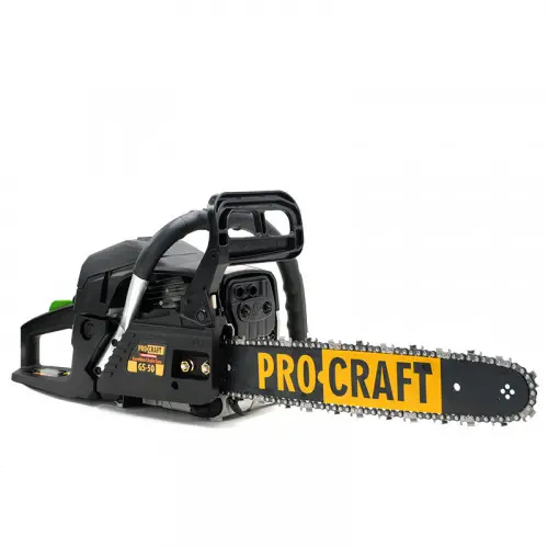 Бензопила Procraft GS50/2 (2 шини, 2 ланцюга - 40, 45) GS50/2 фото