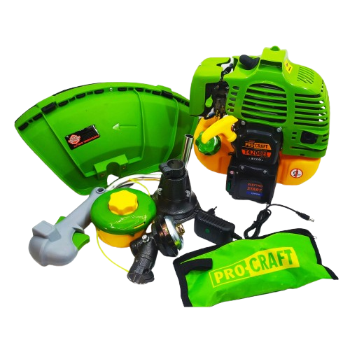 Двотактна бензокоса (тример бензиновий) Procraft T4200EL Electro Starter Мотокоса з електростартером T4200EL фото
