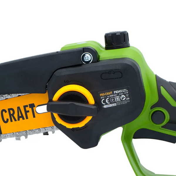 Акумуляторна ланцюгова пила Procraft PKA-45 + телескопічний подовжувач Procraft EP2.0 PKA45_1Akb+EP2.0 фото