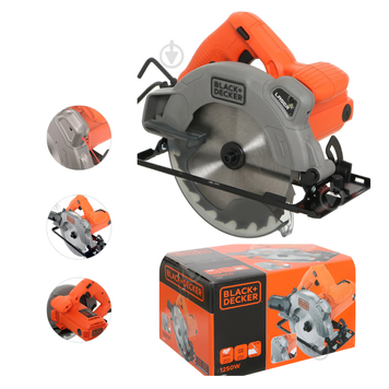 Пила дисковая сетевая BLACK+DECKER CS1250L CS1250L фото