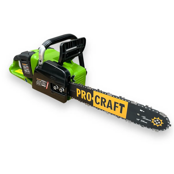 Акумуляторна ланцюгова пилка Procraft PCA40/2 АКБ 4Аг (зарядний пристрій + 2 акумулятори) PCA40/2_4Ah фото