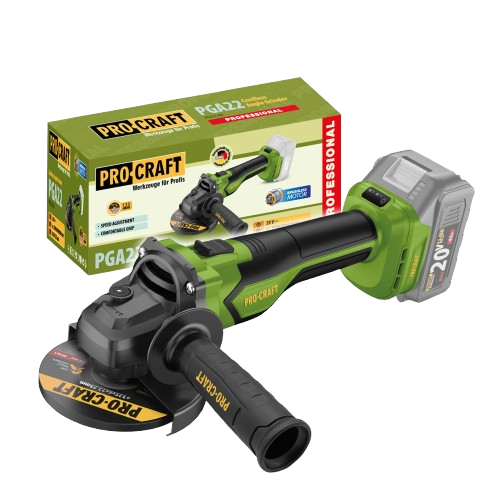 Набір акумуляторного інструменту Шуруповерт Procraft PA18ProBL (180Нм) Болгарка Procraft PGA22 (1акб 8а/г та зп) PA18ProBL_PGA22_1akb фото